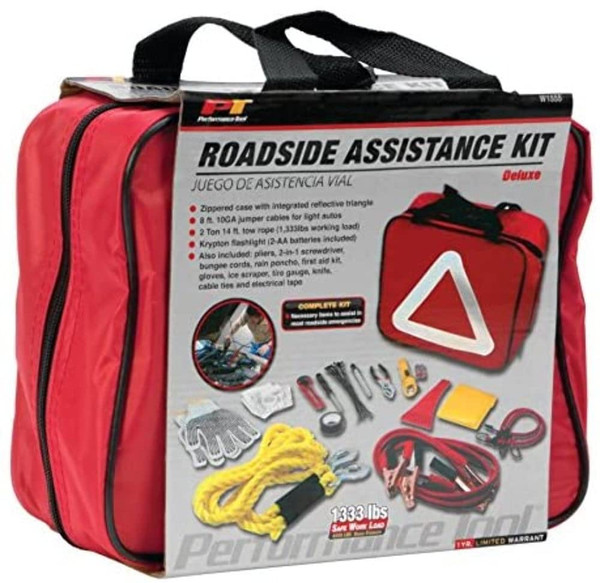 Emergency Roadside Assistance Kit, 49-Pc.