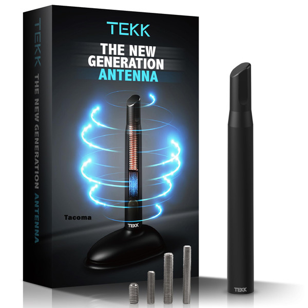 Tekk Short Antenna Compatible with 1995-2016 Tacoma/Designed for Optimized FM/AM Reception / 4.8 Inches
