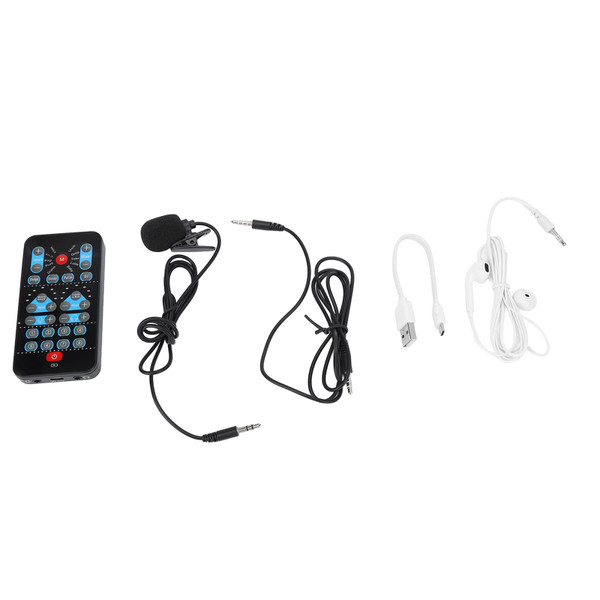 Voice Changer, Handheld Microphone Voice Changer Disguiser, Portable Mini Voice Changer Device Sound Effects Machine with 8 Sound Effects, Mixer Board for Gaming Recording Live Streaming