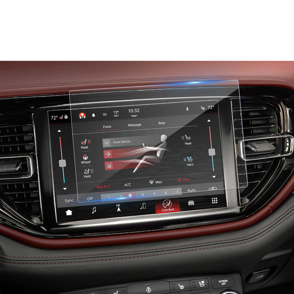 BSTW Screen Protector for 2021-2025 Dodge Durango SRT Hellcat Uconnect 5 Nav 10.1-Inch Touchscreen Tempered Glass Protective Film