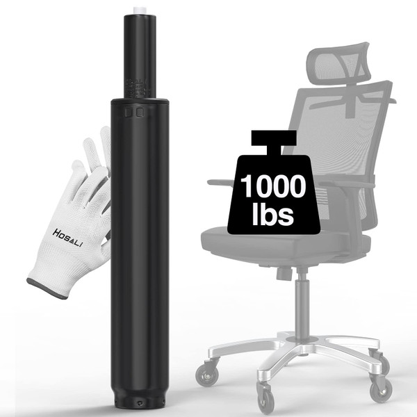 HOSALI Office Chair Cylinder Replacement,Heavy-Duty Gas Lift Cylinder Fits Most Chairs,Highest End Class 4 Hydraulic Pneumatic Piston, Universal Size