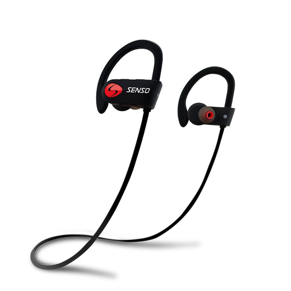 Senso Bluetooth Headphones, Best Wireless Sports Earbuds w/Mic IPX7 Waterproof HD Stereo Sweatproof Earphones for Gym Running Workout Noise Cancelling Earphones Earbuds Noise Cancelling Headsets Senso Bluetooth Headphones, Best Wireless Sports Earbuds w/Mic IPX7 Waterproof HD Stereo Sweatproof Earphones for Gym Running Workout Noise Cancelling Earphones Earbuds Noise Cancelling Headsets