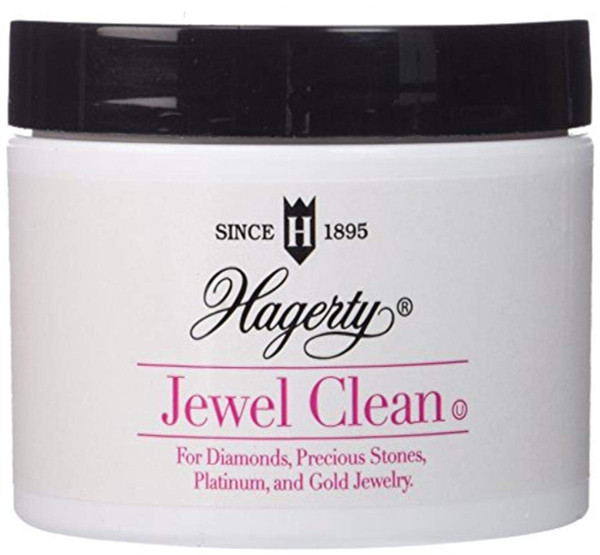 Hagerty Luxury Jewelry Cleaner Fine Jewelry - Professional Grand Jewelry Cleaner for Diamonds, Gold, Platinum, Precious Stones and More – Includes Dipping Basket and Brush, Kosher Certified, 7 Oz. Hagerty Luxury Jewelry Cleaner Fine Jewelry - Professional Grand Jewelry Cleaner for Diamonds, Gold, Platinum, Precious Stones and More – Includes Dipping Basket and Brush, Kosher Certified, 7 Oz.