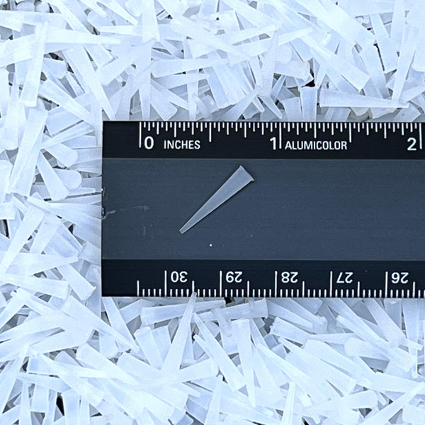 High Temp Masking Supply .031" x .125" STP99 Silicone Rubber Plugs - 50 Pack - Tapered Stoppers for Powder Coating, Painting, Ceramic Coating, Sealing Holes - Non-Toxic, Flexible, Reusable