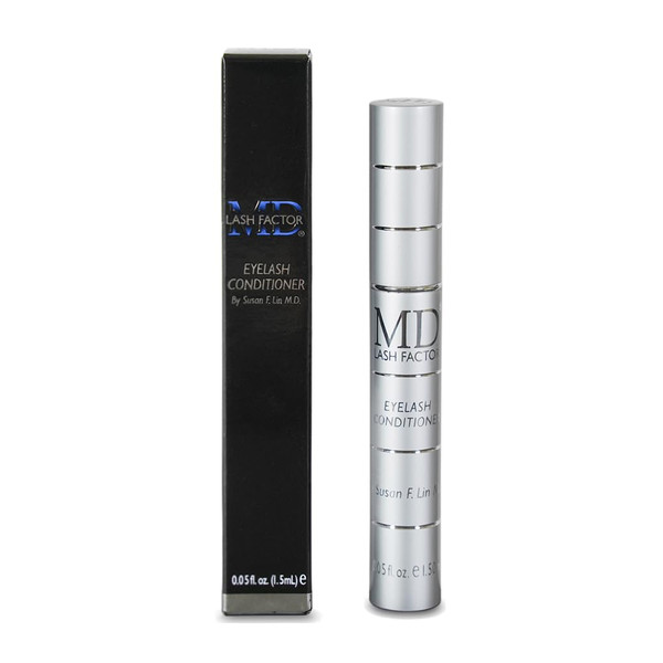 MD Lash Factor Eyelash Conditioner – 0.05 fl oz Trial Size – Lash Growth Serum with Biotin and Peptides, Ideal for First-Time Users