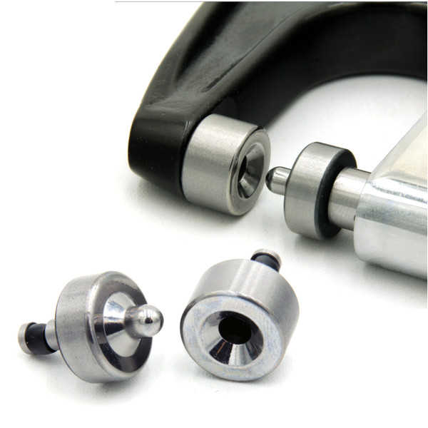 5/32" Spring Back Dimple Die, 100° Countersink for Sheet Metal Fabrication in Aviation, Automotive and Other Applications. Fits Hand and Pneumatic Rivet Squeezers.