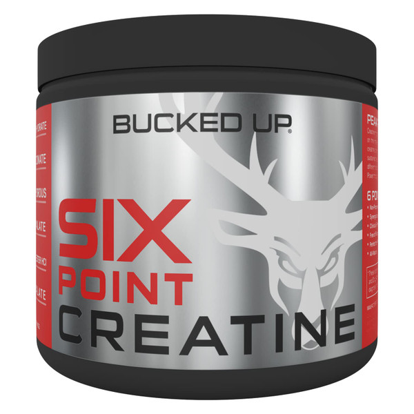 Bucked Up Six Point Creatine™ Six Types of Creatine - for Men and Women