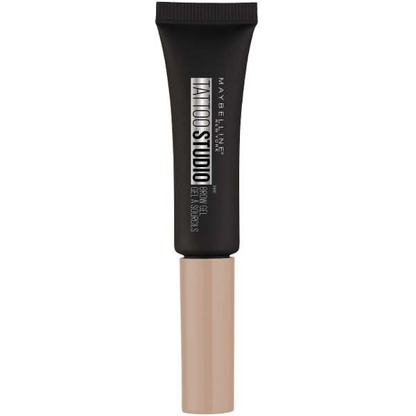 Maybelline TattooStudio Waterproof Eyebrow Gel Makeup, Blonde, 1 Count