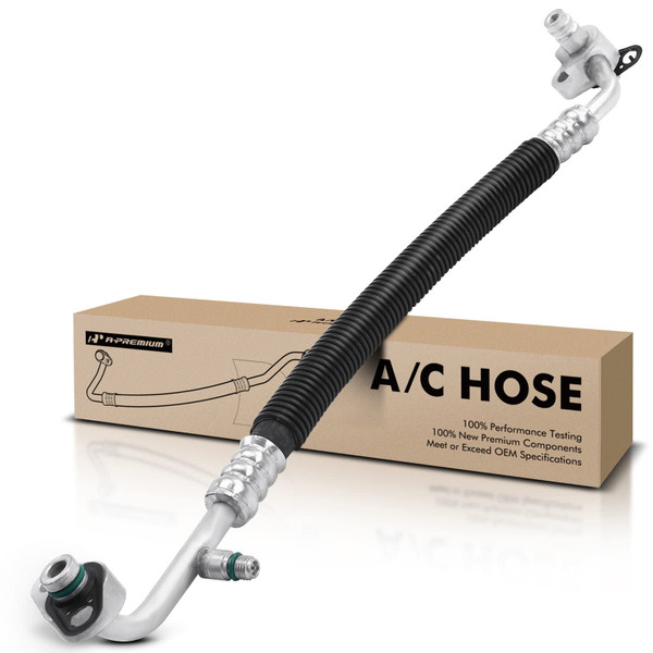A-Premium A/C Discharge Line Hose Assembly Compatible with Dodge Avenger 2008, Chrysler Sebring 2007-2008, 2.7L 3.5L, Compressor to Condenser