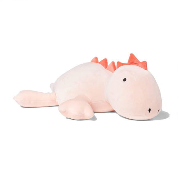 KOWSI® 1.4 LB Weighted Stuffed Stegosaurus Animals - 16 Inch Squished Long Dinosaur Jumbo Pillow - Soft Pink Dino Stuffed Animal Toy - Lumbar Back Cushion Soothing for Kids Adults (Stegosaurus) KOWSI® 1.4 LB Weighted Stuffed Stegosaurus Animals - 16 Inch Squished Long Dinosaur Jumbo Pillow - Soft Pink Dino Stuffed Animal Toy - Lumbar Back Cushion Soothing for Kids Adults (Stegosaurus)