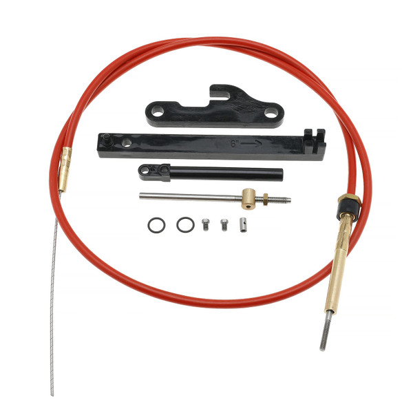 987661 Lower Shift Cable Assembly for OMC Cobra Sterndrive Replaces 987661 986654 987498 18-2245 for 1986 1987 1988 1989 1990 1991 1992 1993