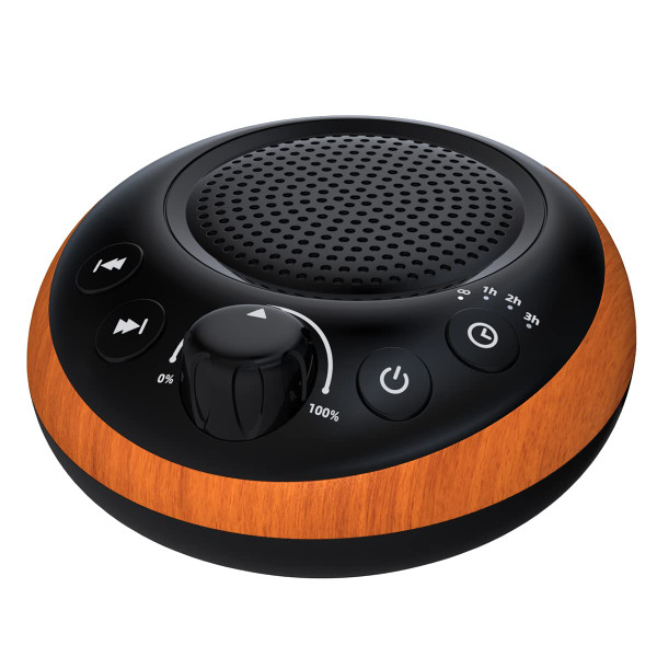 iDealSleep Sound Brown Noise Machine White Noise Machine Nonstop 30 Soothing Sounds Sound Therapy for Baby Kids Adults Sleep Machine 36-Level Vol Auto-Off Timer Memory Function for Home Travel Office