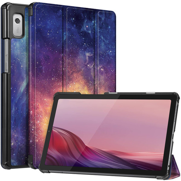 Fintie Case for Nook 9" Lenovo Tablet (2024) / Lenovo Tab M9 TB-310FU 2023, Ultra Lightweight Slim Shell Stand Cover with Auto Wake/Sleep, Galaxy