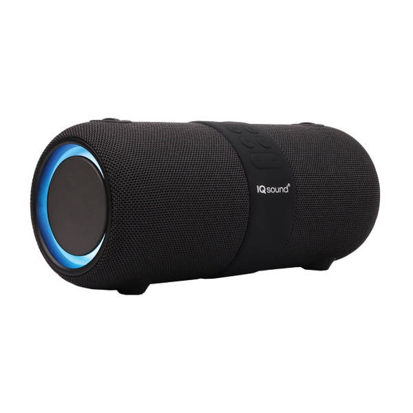 Supersonic IQ Sound IQ-2323BT 2 x 3-Inch Portable Bluetooth Fabric Speaker with TWS, Voice Control, Clear Sound, RGB Lights, Water Resistance, FM Radio, and USB/AUX Inputs - Perfect for Any Event Supersonic IQ Sound IQ-2323BT 2 x 3-Inch Portable Bluetooth Fabric Speaker with TWS, Voice Control, Clear Sound, RGB Lights, Water Resistance, FM Radio, and USB/AUX Inputs - Perfect for Any Event