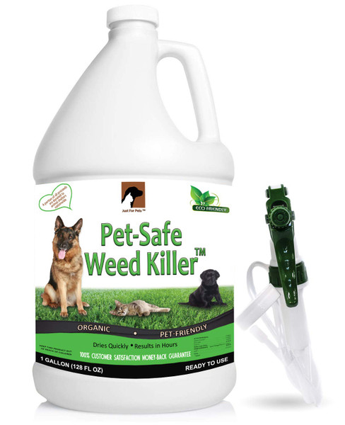 Just For Pets Weed Killer Spray (128 oz Gallon) NO Glyphosate Just For Pets Weed Killer Spray (128 oz Gallon) NO Glyphosate