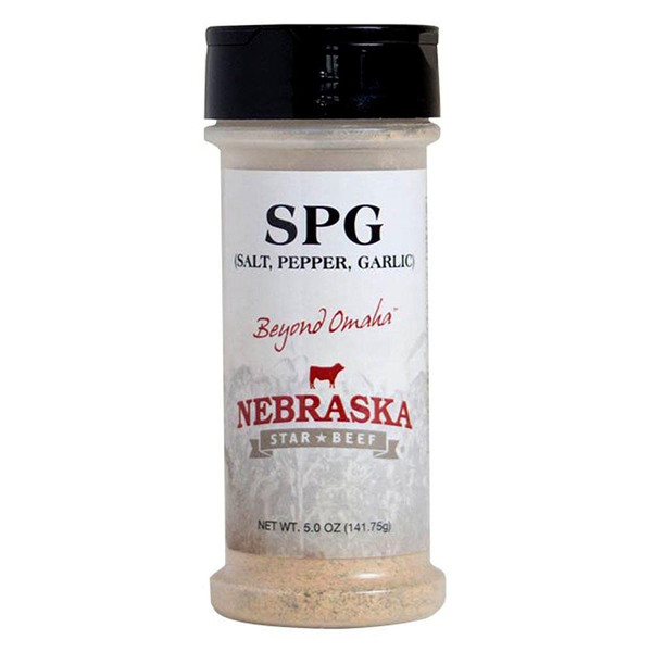 Nebraska Star Beef Signature SPG (Salt Pepper Garlic) Seasoning - 5oz