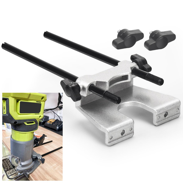 204358001 Edge Guide Assembly/Trim Router Edge Guide - by Ohoho - Compatible with Ryobi Router Edge Guide - Fits Model P601, PCL424B, PCL424, R2401, P206