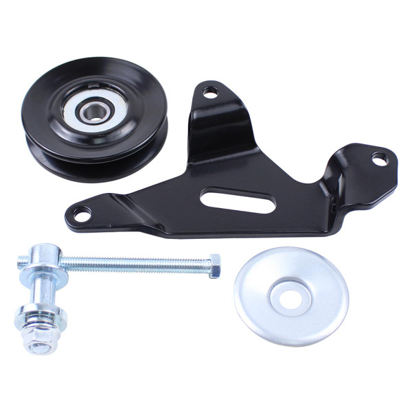 NewYall Belt Idler Pulley and Idler Pulley Bracket for Nissan Frontier 2.4 1998-2004, Xterra 2.4 2000-2004