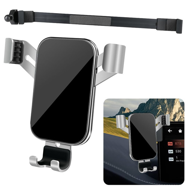 LUNQIN Car Phone Holder for Genesis GV70 2022-2025 and Genesis GV80 2021-2024 and G80 2021-2024 Auto Interior Accessories Best Cell Phones Mount Cellphone Mobile Cradle Charging Screen Stand