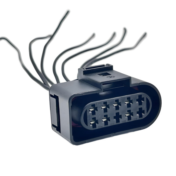 Headlight Pigtail Connector Harness – 7-Wire Halogen Headlamp Plug, Compatible with Kenworth T680 (2013–2021 Legacy); Not for Next-Gen LED