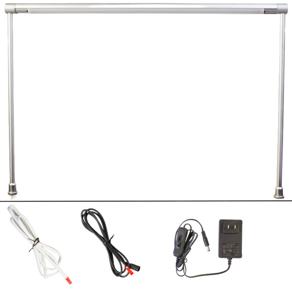 Showcase LED Light, Horizontal LED Pole Light for Jewelry Display case 4000K (23")