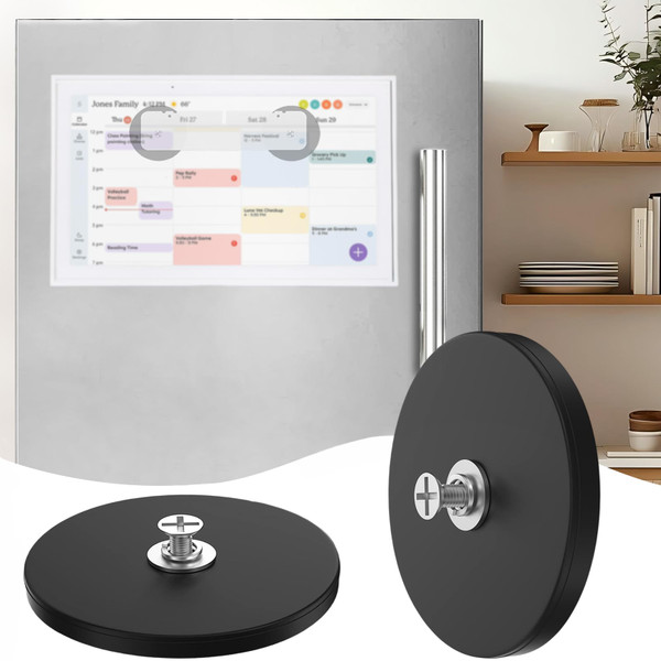 Magnet Mount for Skylight Calendar 15 inch, No Drill, Refrigerator Magnetic Mount, Accessories for Skylight Calendar