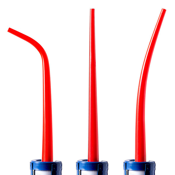 3 PACK Extra Long Caulking Gun Extension,Caulking Tube Extension,Caulk Tube Extension Tip,Caulk gun Extension Nozzle