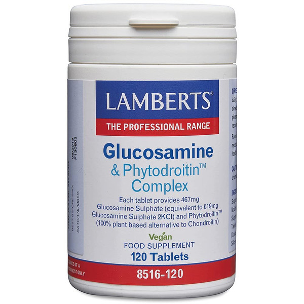 Lamberts Glucosamine Sulphate & Chondroitin Complex 120 Tablets-1761542932 Lamberts Glucosamine Sulphate & Chondroitin Complex 120 Tablets-1761542932