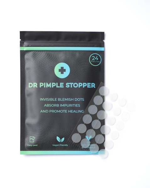 DR PIMPLE STOPPER Acne Spot Patches Pack of 24 Translucent Hydrocolloid infused with Centella Asiatic Oil Patch Spot Treatment Stickers for Face and Body - Fast-Acting, Invisible Korean Skincare-1761542981