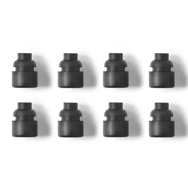 KOOC Rubber Feet for Slow Cookers 5 qt 7 qt and 8.5 qt Replaceable Slow Cooker Legs Pot Insert Accessories (8 Packs)