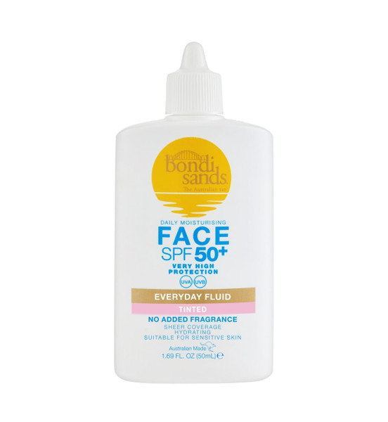 Bondi Sands SPF 50+ Fragrance Free – Tinted Face Fluid 50mL | UVA & UVB Protection | Suitable for Sensitive Skin |Cruelty Free | 50ml/1.69 FL Oz-1761543249 Bondi Sands SPF 50+ Fragrance Free – Tinted Face Fluid 50mL | UVA & UVB Protection | Suitable for Sensitive Skin |Cruelty Free | 50ml/1.69 FL Oz-1761543249