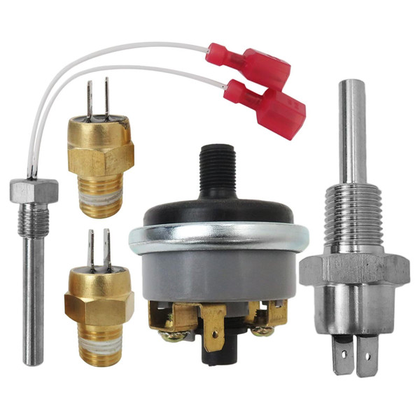 Bedaily 42002-0024S Stack Flue Sensor & 42001-0063S High Limit Switch & 42001-0053S Heater Thermistor Replacement Spa Heaters Part Kit Fit for Pentair MiniMax