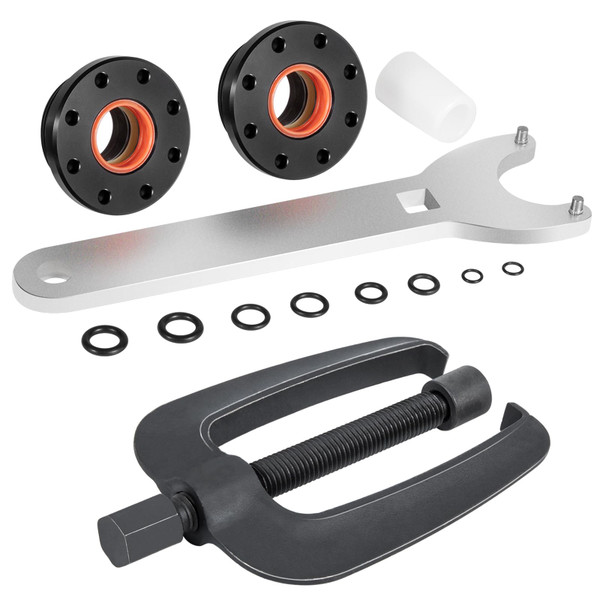 HC5345 Seal Kit Fit for Seastar Front Mount Hydraulic Steering Cylinder Seal Kit #HS5157 & Steering Support Bracket Puller