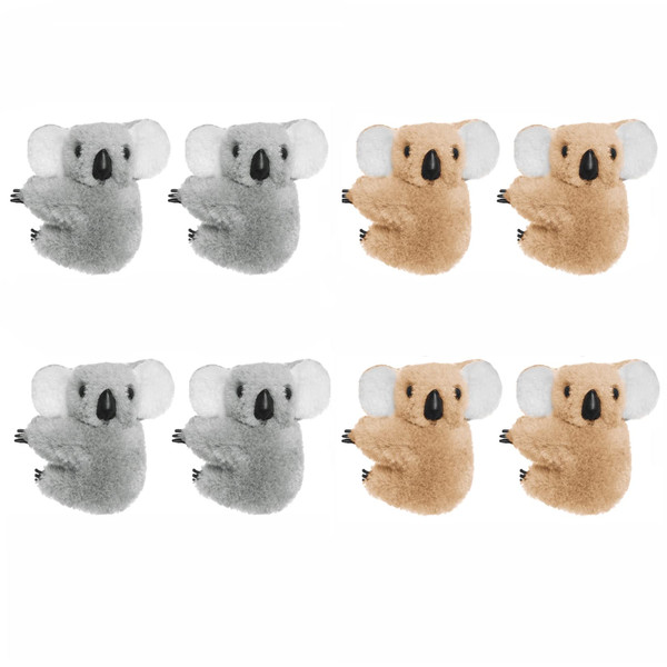 Haakong 8pcs Koala Clip Koala Pencil Buddy Clip On Koala Topper Pencil Hungers Animal Koala Birthday