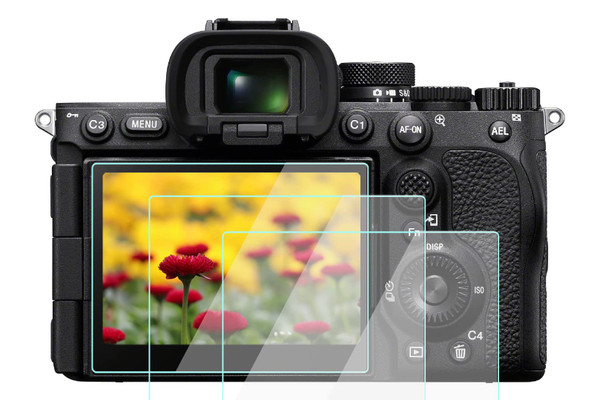 YRTIYO A1 ii Screen Protector for Sony A1 mark ii a1ii /A7R5 A7R V Camera, Anti-Scrach Anti-Bubble Anti-Dust 9H Tempered Glass (3 Pack)