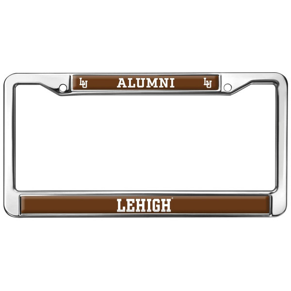 Lehigh University Mountain Alumni Logo Full Size Standard License Plate Metal Frame