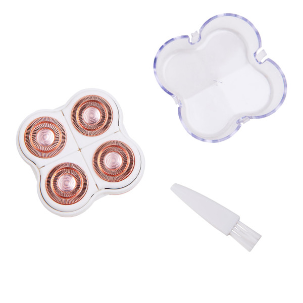 Legs Shaver Replacement Heads for Finishing Touch Flawless Women's Electric Leg Hair Remover Razor Blades Rose Gold