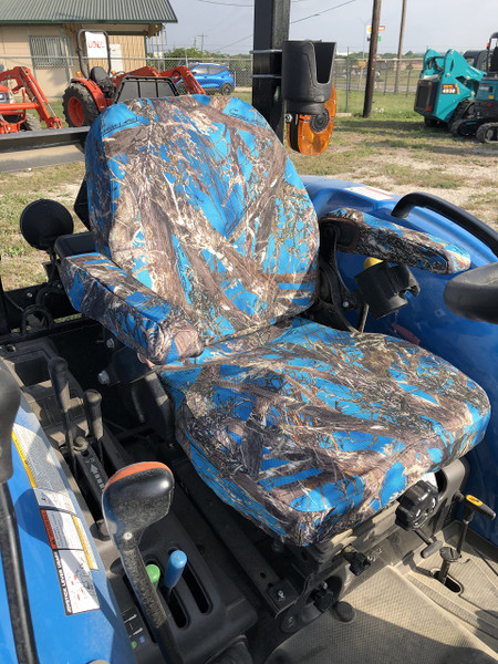Durafit Seat Covers, LS MT3 Open Station Tractor Blue Camo Waterproof Seat Covers for Tractor, Check Picture Matches Your Seats. Two Piece seat Durafit Seat Covers, LS MT3 Open Station Tractor Blue Camo Waterproof Seat Covers for Tractor, Check Picture Matches Your Seats. Two Piece seat
