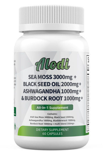 Super Sea Moss Blend - Advanced Formula with Ashwagandha KSM 66, Black Seed Oil, Burdock Root, Bladderwrack, Turmeric, ACV, Ayurveda - Lab Tested, Maximum Potency for Men and Women Super Sea Moss Blend - Advanced Formula with Ashwagandha KSM 66, Black Seed Oil, Burdock Root, Bladderwrack, Turmeric, ACV, Ayurveda - Lab Tested, Maximum Potency for Men and Women