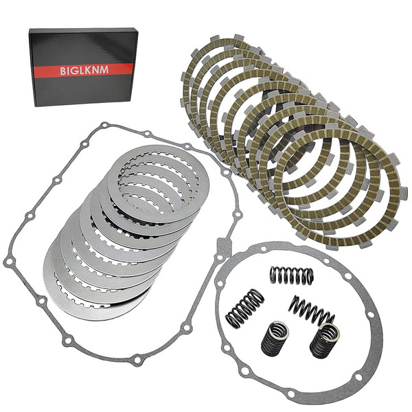 BIGLKNM Clutch Kit Friction Plates & Heavy Duty Springs Gasket for Honda VT1100 VT1100C VT1100D2 VT1100C3 Shadow Sabre Spirit Aero ACE 1100 1995-2007
