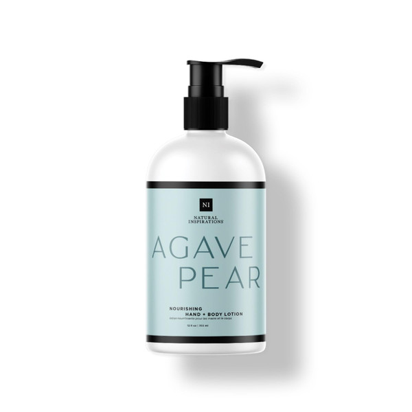 Natural Inspirations Agave Pear Nourishing Hand + Body Lotion 12oz Natural Inspirations Agave Pear Nourishing Hand + Body Lotion 12oz