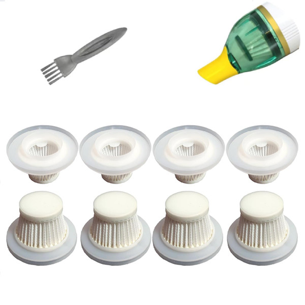 Feenynic 8 Pack Hepa Filters compatible with Duck Vacuum Cleaner as Seen on TV, Washable Filters Works with Duck Vacuum Cordless, Filters Compatible with Duck Vac. (Vacuum isn't included) Feenynic 8 Pack Hepa Filters compatible with Duck Vacuum Cleaner as Seen on TV, Washable Filters Works with Duck Vacuum Cordless, Filters Compatible with Duck Vac. (Vacuum isn't included)