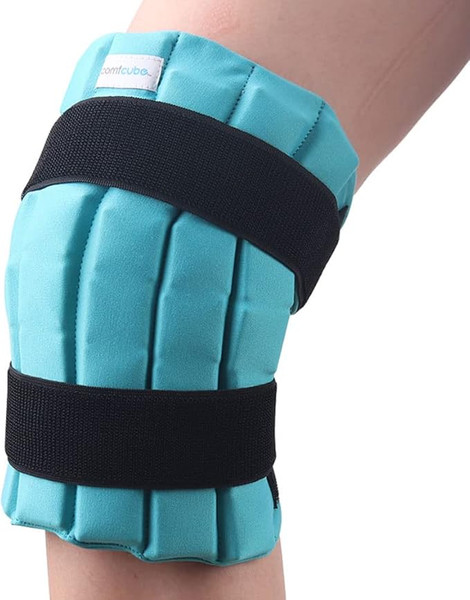 Ice Pack for Knee After Surgery, 2 Hours Long Lasting Cold Pack for Knee Injuries, FSA Eligible, Cold Therapy Flexible Ice Pack for Pain Relief, Swelling, Surgery, ACL, Meniscus Tear