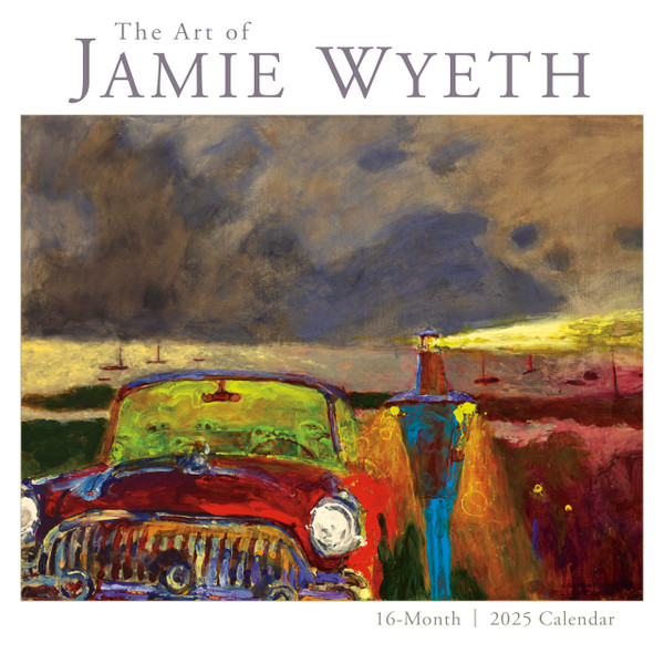 The Art of Jamie Wyeth 2025 Wall Calendar, 16-Month Art & Design Calendar, 12" x 12"