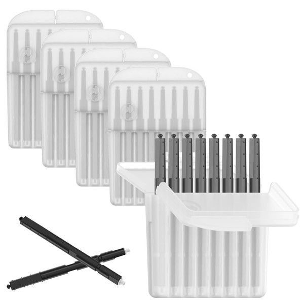 (40 Pcs) Phonak Ceru Stop Wax Guards Filters for Hearing Aids Resound,Widex and Unitron, Hearing Aid Accessories Cerumen Stop Cleaning Tool Replacement Parts, Ear Supplies Cleaning Kit (5 Packs）