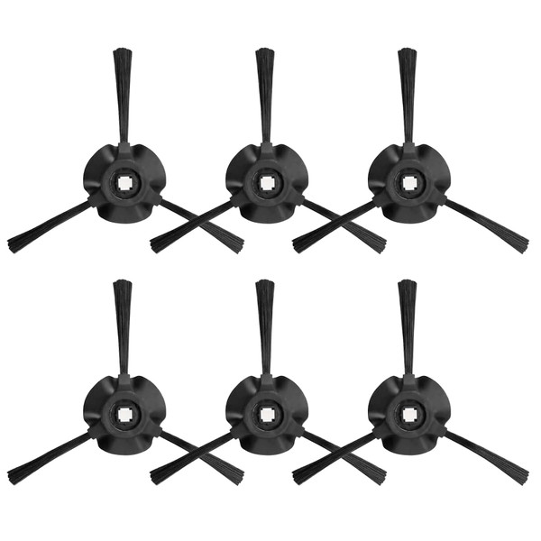 Detetap 6 Pack Side Brushes for Shark Matrix Robot Vacuum Cleaner RV2310, RV2310AE, AV2310, AV2310AE, RV2300, RV2300S, RV2320S, UR2350AE Replacement Parts