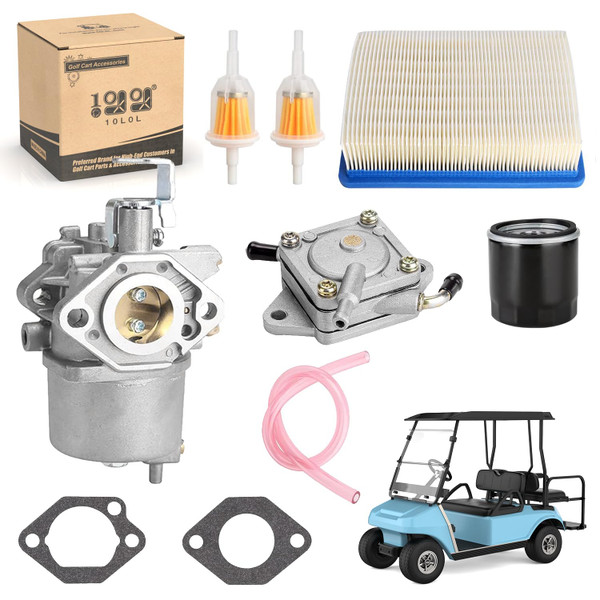 10L0L Golf Cart FE290 Carburetor Fuel Pump Kit Tune Up Kit for Club Car DS Precedent Turf Carryall Gas Model 1998-UP Air Oil Fuel Filter OEM# 101805601 101905601 1016438 1016439 1016440 1016441 10L0L Golf Cart FE290 Carburetor Fuel Pump Kit Tune Up Kit for Club Car DS Precedent Turf Carryall Gas Model 1998-UP Air Oil Fuel Filter OEM# 101805601 101905601 1016438 1016439 1016440 1016441