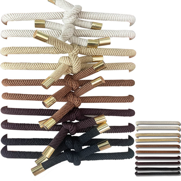 UDeBe Hair SlideProof Knot Hair Tie Bracelets Elastics 10 Counts UDeBe Hair SlideProof Knot Hair Tie Bracelets Elastics 10 Counts