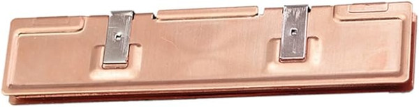 Eleqldwen 4 PCS RAM Heatsink Radiator Copper Color Pure Copper for Ram Memory Cooler Cooling Heat Sink Desktop Memory Radiator DDR2 DDR3 DDR4