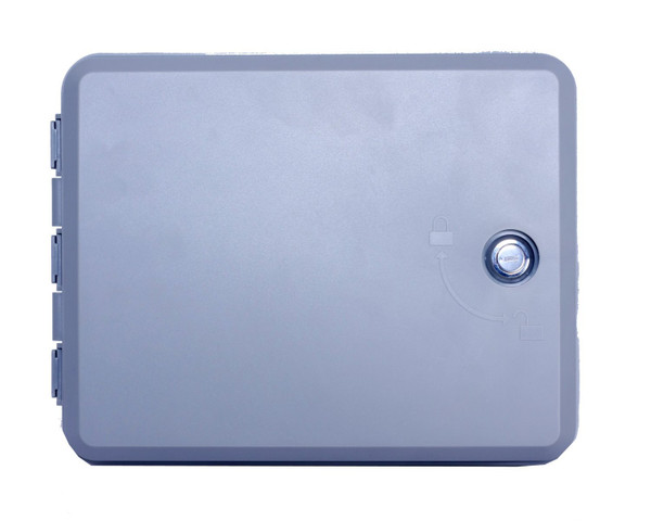 NxEco Universal Irrigation Controller Cabinet UCC100, Indoor and Outdoor Box for Sprinkler and Timer Controller, Weather Resistance Mounting Plate, Impact Resistence NxEco Universal Irrigation Controller Cabinet UCC100, Indoor and Outdoor Box for Sprinkler and Timer Controller, Weather Resistance Mounting Plate, Impact Resistence